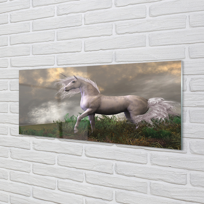 Nástenný panel  Unicorn mraky