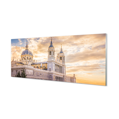 Nástenný panel  Španielsko Cathedral pri západe slnka