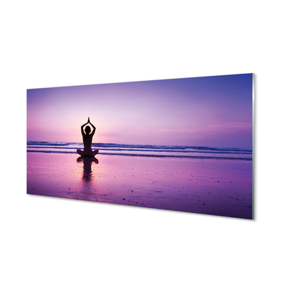 Nástenný panel  Žena mora Yoga