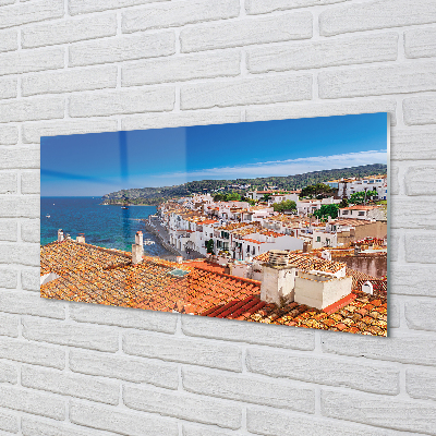 Nástenný panel  Španielsko Mesto hory mora