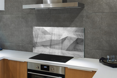 Sklenený obklad do kuchyne Kameň abstrakcie betón