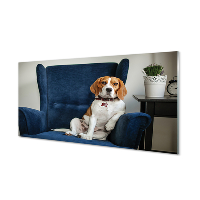 Nástenný panel  sediaci pes