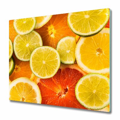 Sklenená doska na krájanie Citrusové ovocie
