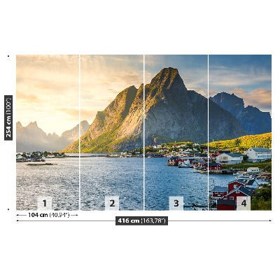 Fototapeta Fjord nórska