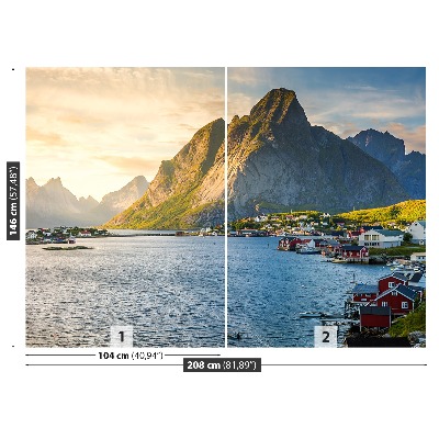 Fototapeta Fjord nórska