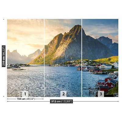 Fototapeta Fjord nórska