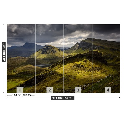 Fototapeta Quiraing škótsko