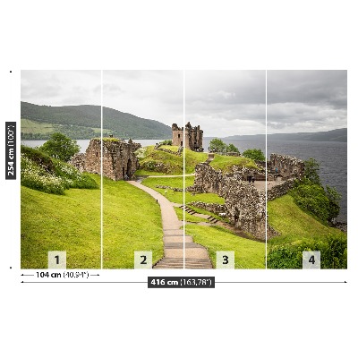 Fototapeta Hrad loch ness