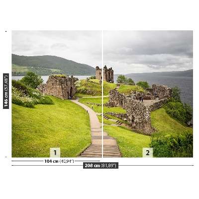 Fototapeta Hrad loch ness