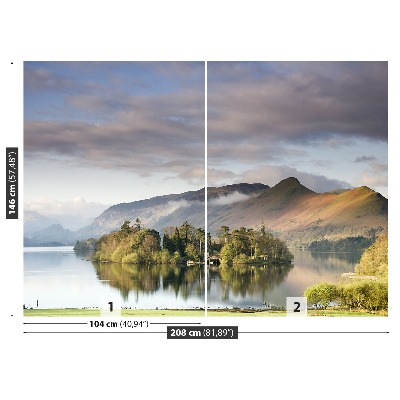 Fototapeta Jazero derwentwater