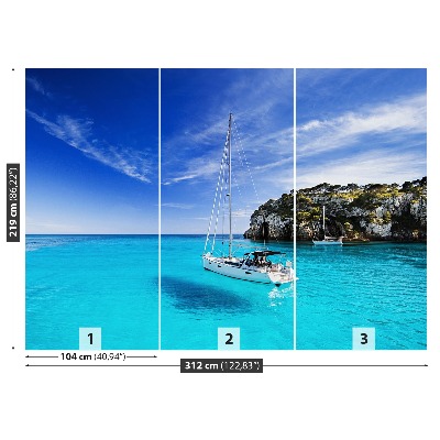 Fototapeta Plachetnica menorca