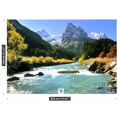 Fototapeta Švajčiarske alpy