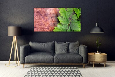Obraz na akrylátovom skle Listy dub