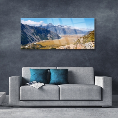 Obraz na akrylátovom skle Hory údolie príroda