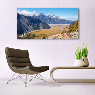 Obraz na akrylátovom skle Hory údolie príroda