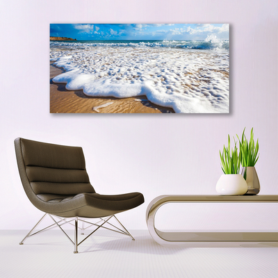 Obraz na akrylátovom skle Pláž more pisek príroda