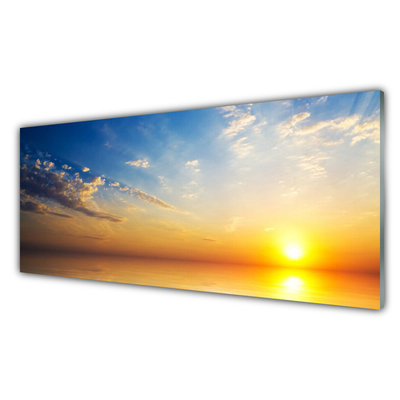 Obraz na akrylátovom skle Východ mraky príroda