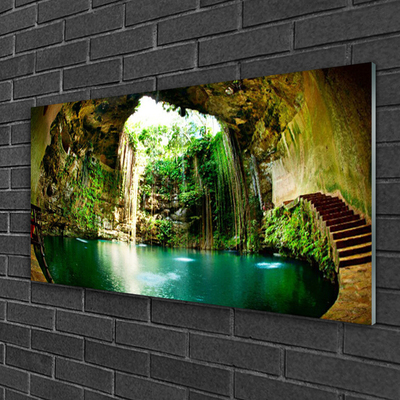 Obraz na akrylátovom skle Vodopád príroda