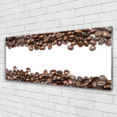 Obraz na akrylátovom skle Káva zrnká kuchyňa