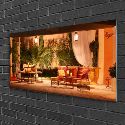 Obraz na akrylátovom skle Reštaurácie architektúra