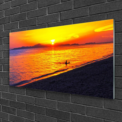 Obraz na akrylátovom skle More slnko pláž krajina