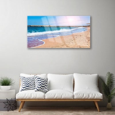 Obraz na akrylátovom skle Oceán pláž príroda