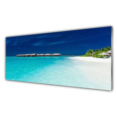 Obraz na akrylátovom skle More pláž príroda