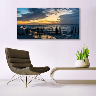 Obraz na akrylátovom skle More pláž príroda