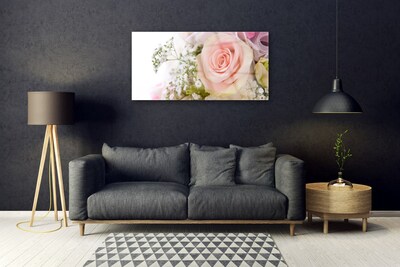 Obraz na akrylátovom skle Ruže kvety rastlina