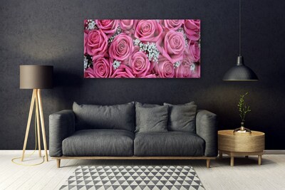 Obraz na akrylátovom skle Ruže kvety rastlina