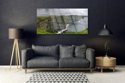 Obraz plexi Záliv skaly voda krajina