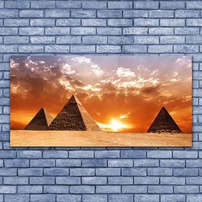 Obraz plexi Pyramídy architektúra