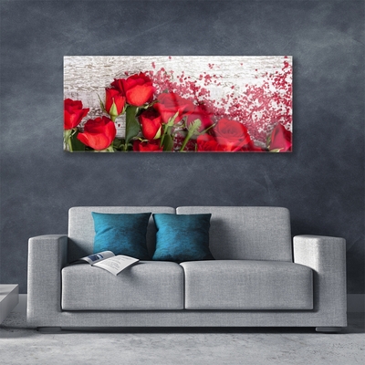 Obraz plexi Ruže kvety rastlina