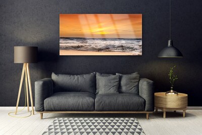 Obraz plexi More slnko vlny krajina
