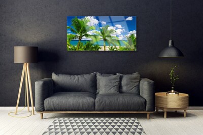Obraz plexi More palma stromy príroda