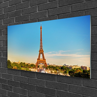 Obraz plexi Eiffelová veža paríž