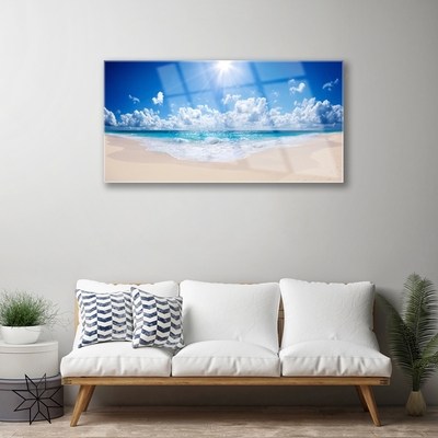Obraz plexi Pláž more slnko krajina
