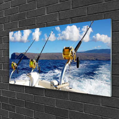 Obraz plexi Rybárčenie more príroda