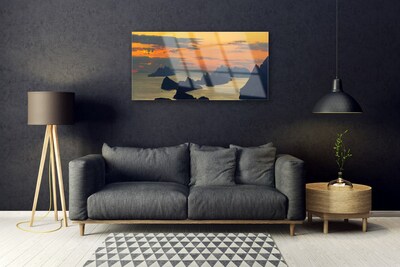 Obraz plexi More skaly hory príroda