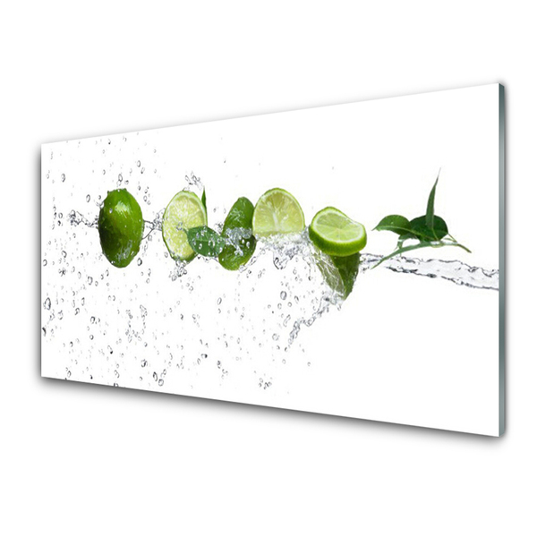 Obraz plexi Limetka voda kuchyňa