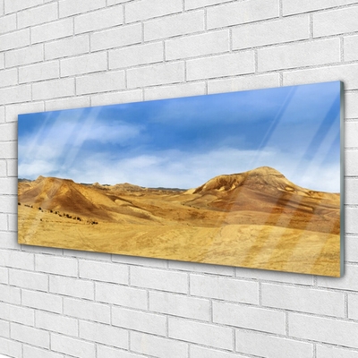 Obraz plexi Púšť vrcholky krajina
