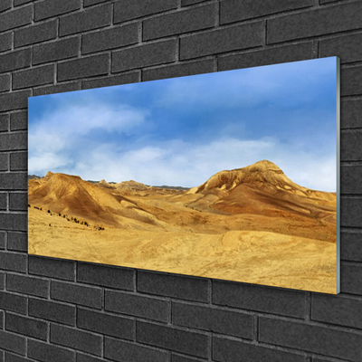 Obraz plexi Púšť vrcholky krajina