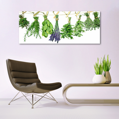 Obraz plexi Plátky kvety byliny