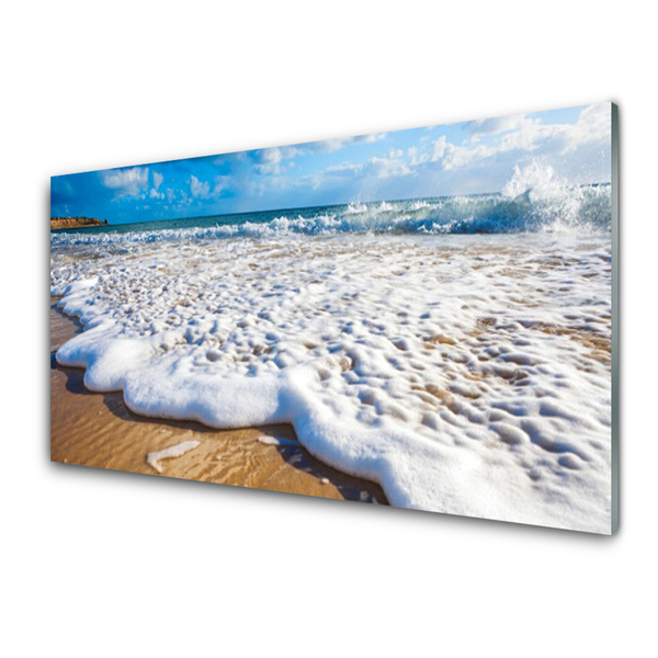 Nástenný panel  Pláž more pisek príroda