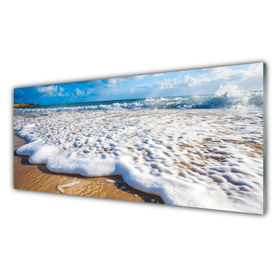 Nástenný panel  Pláž more pisek príroda