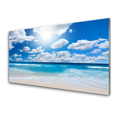 Nástenný panel  More pláž mraky príroda