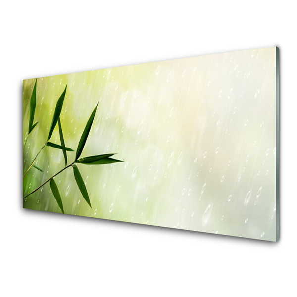 Nástenný panel  Listy dážď