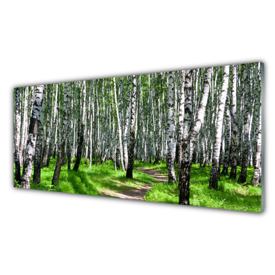 Nástenný panel  Stromy tráva príroda