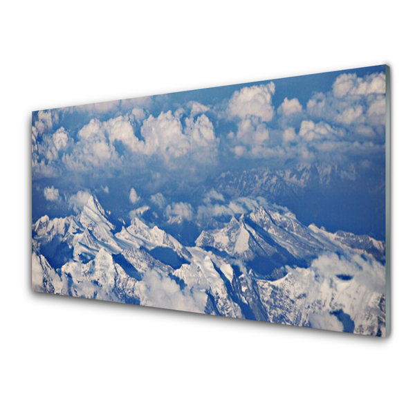 Nástenný panel  Hora mraky príroda