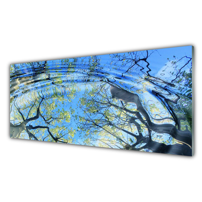 Nástenný panel  Voda stromy umenie